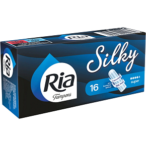 Ria tampony SILKY super, 16 ks