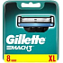 Gillette Mach3 náhradné hlavice 8 kusov, pre mužov