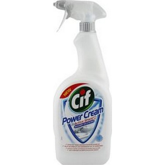 Cif Power Cream Kúpeľňa čistič kúpeľní sprej 750 ml