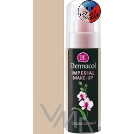 Dermacol Imperial Pale make-up hydratačný s výťažkom z orchidey 30 ml