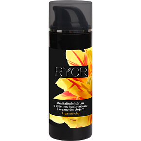 RYOR revitalizačné sérum s kyselinou hyalurónovou a arganovým olejom 50 ml RYOR revitalizačné sérum s kyselinou hyalurónovou a arganovým olejom 50 ml