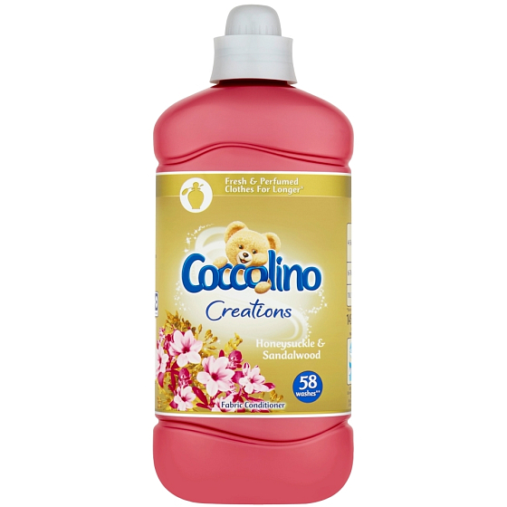 Coccolino Creations Honeysuckle & Sandalwood koncentrovaná aviváž 58 dávok 1,45 l