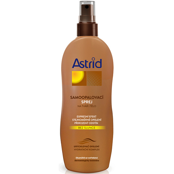 Astrid Sun Samoopaľovací sprej na tvár aj telo 150 ml