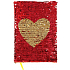 Albi Blok s flitrami Srdce 15 cm x 21 cm