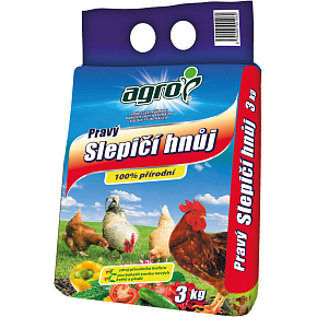 Agro sliepočie hnoj pravý, 3 kg