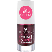 Essence What a Tint! lesk na pery a tvárenka 01 Kiss From a Rose 4,9 ml