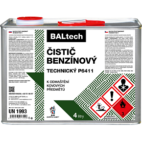 BALTECH technický benzínový čistič P6411, 4 l