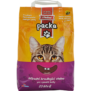BALANIM Packa prírodné hrudkující stelivo pre domácich miláčikov, 20 l