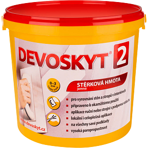 Devoskyt hrubosť 2, stierková hmota do interiéru, 9 kg