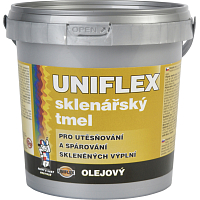 Uniflex olejový sklársky tmel, prelievateľný, 6 kg