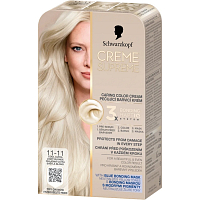 Schwarzkopf Creme Supreme farba na vlasy 11-11 studená ultra svetlá blond 60 ml