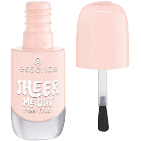 Essence lak na nechty Gel nail Colour 04 Sheer Me Out, 8 ml