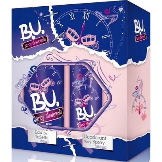 BU Fancy Cinderella toaletná voda 50 ml + dezodorant sprej 150 ml, pre ženy darčeková sada