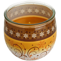 Glade by Brise Warm Spice vonná sviečka v skle, doba horenia až 30 hodín 120 g