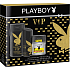 Playboy Vip for Him dezodorant sprej 150 ml + sprchový gél 250 ml + Morning Fight balzam po holení 100 ml, kozmetická sada