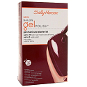 Sally Hansen Salon 1 x LED lampa + 1 x podkladový gélový lak + 1 x farebný gélový lak (40300 Wine Not) + 1 x vrchný gélový lak + 10 x čistiace obrúsok + 1 x acetónový odlakovač 1 x pilník + 1x drievko na nechtovú kožičku + 1 x návod na použitie, kozmetická sada