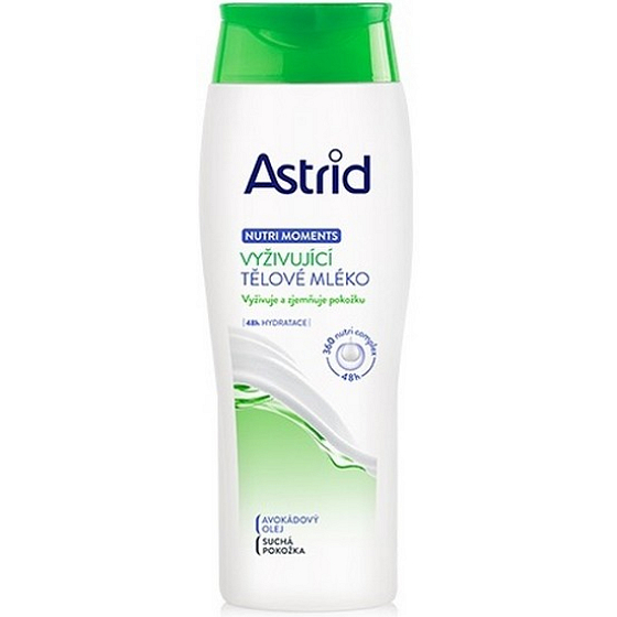 Astrid Nutri Moments výživné telové mlieko pre suchú pokožku 250 ml