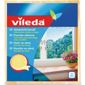 Vileda utierka na okná žltá 36 x 40 cm 1 kus