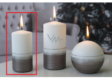 Lima Aroma línia sviečka svetlohnedá valec 50 x 100 mm 1 kus