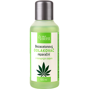 Valea Konopný olej bezacetonový reparačný odlakovač 100 ml