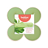 Bolsius Aromatic 2.0 Green Tea - Zelený čaj maxi vonné sviečky 8 kusov, doba horenia 8 hodín