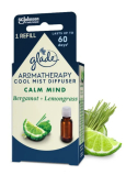 Difuzér Glade Aromatherapy Cool Mist Calm Mind Bergamot + náplň esenciálneho oleja Lemongrass 17,4 ml
