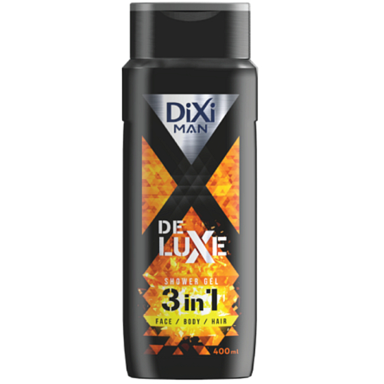 Dixi Men 3v1 De Luxe sprchový gél pre mužov 400 ml