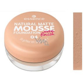 Essence Natural Matte Mousse Foundation penový make-up 04 16 g