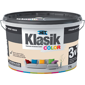 Het Klasik Color maliarska farba, 0217 béžová, 4 kg
