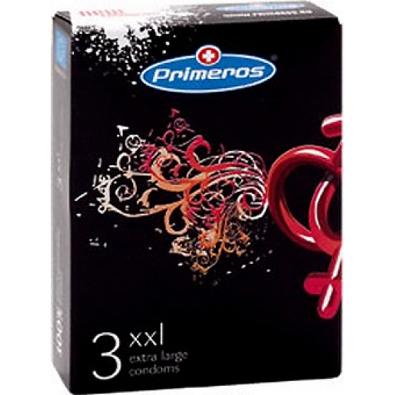 Primeros XXL kondom extra veľký 3 kusy