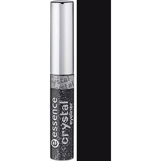 Essence Crystal Eyeliner kryštálovej očné linky 02 Black Star 4 ml