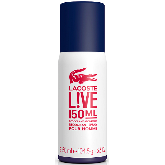 Lacoste Live pour Homme deodorant sprej pre mužov 150 ml