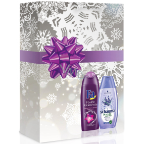 Fa Mystic Moments sprchový gél 250 ml + Schauma Nature Moments Provensálske byliny a levandule pre objem a plnosť šampón na vlasy 250 ml, kozmetická sada