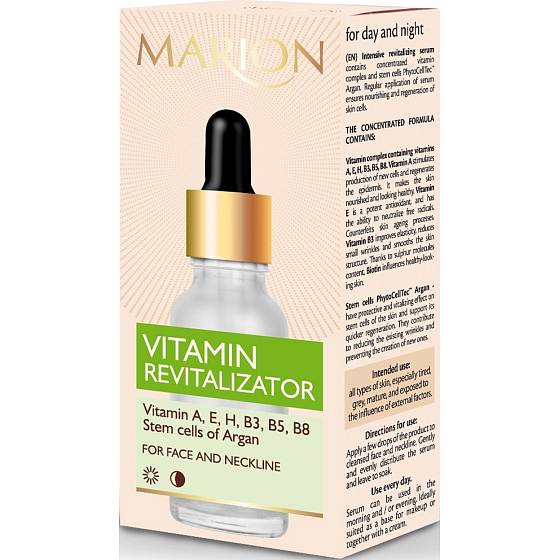 Marion Vitamín Revitalization Serum vitamínové revitalizačné pleťové sérum 20 ml