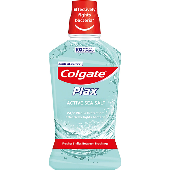 Colgate Plax Active Sea Salt ústna voda 500 ml