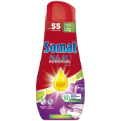 Somat All in 1 Lemon & Lime Gél do umývačky riadu 55 dávok 990 ml