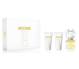 Moschino Toy 2 parfumovaná voda pre ženy 50 ml + telové mlieko 50 ml + sprchový gél 50 ml, darčeková sada pre ženy
