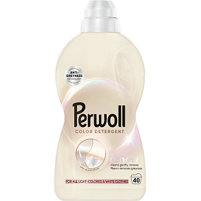 Perwoll Light Colors prací gél na svetlobarevné a biele oblečenie 40 dávok, 2L