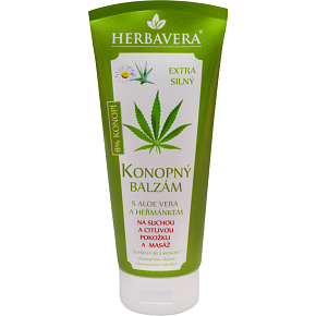 Herbavera Konopný balzám s aloe vera, 200 ml Herbavera Konopný balzám s aloe vera, 200 ml