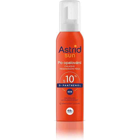 Astrid Sun Chladivá regeneračná pena po opaľovaní, 150 ml