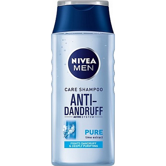 Nivea Men Pure Anti-Dandruff šampón proti lupinám 250 ml
