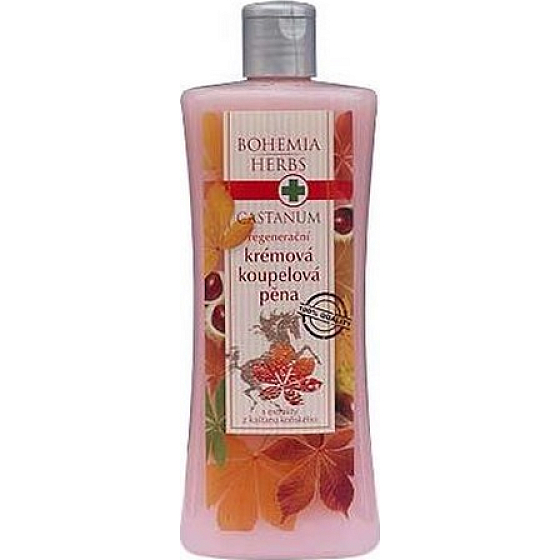 Bohemia Gifts Castanum Extrakt z pagaštanu konského regeneračná kúpeľová pena 500ml