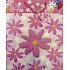 Nekupto Darčeková papierová taška 32,5 x 26 x 13 cm Ružové kvety 1 kus 446 30