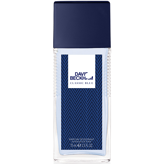 David Beckham Classic Blue parfumovaný deodorant sklo pre mužov 75 ml
