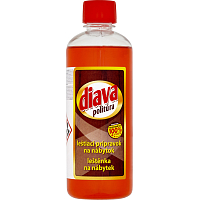 Diava politura červená leštenka na nábytok, 500 ml