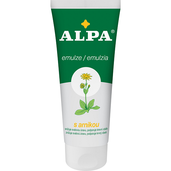 Alpa Arnika masážna emulzia, 100 ml