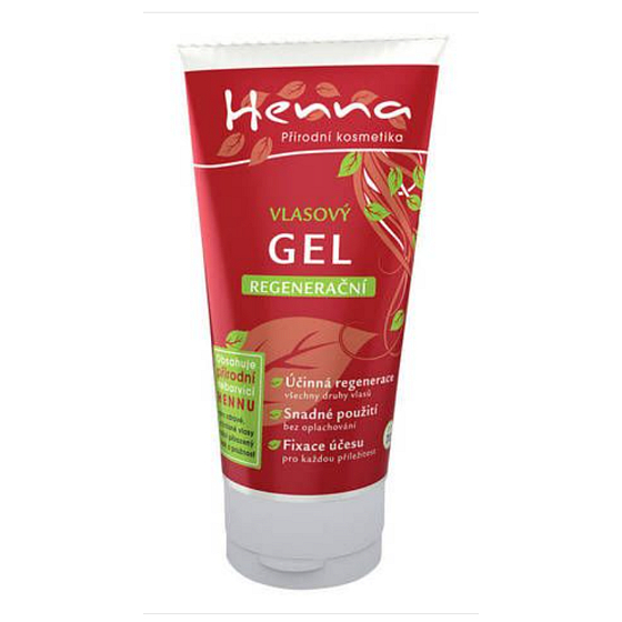 Henna Regeneračný vlasový gél a fixačný prostriedok 125 ml