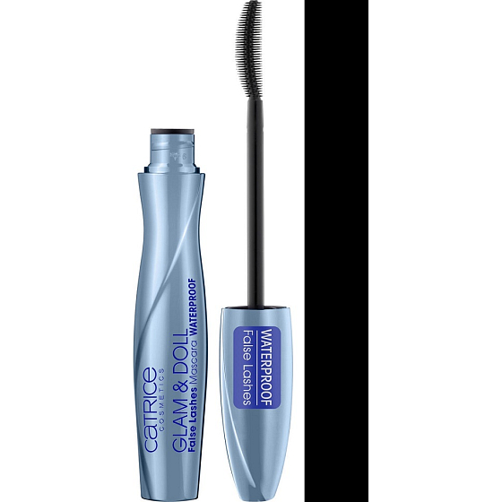 Catrice Glam & Doll False Lashes vodeodolná riasenka 010 Black Waterproof 10 ml