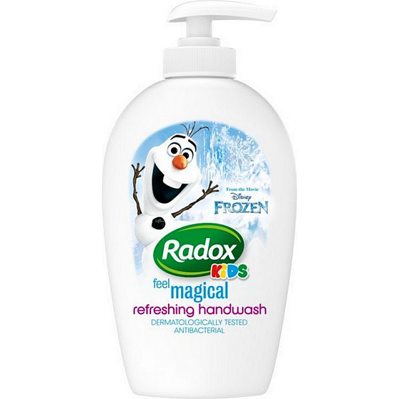Radox Kids Frozen Olaf tekuté mydlo pre deti dávkovač 250 ml