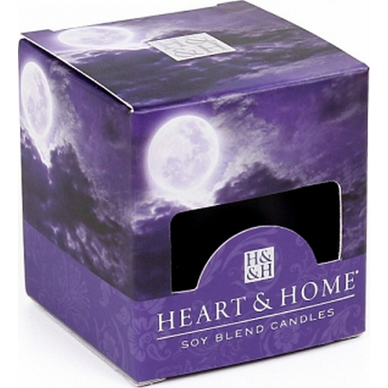 Heart & Home Tajomný spln Sójová vonná sviečka bez obalu horí až 15 hodín 53 g